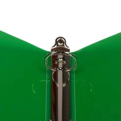 Hot Sale 😉 JAM Paper 0.75" Green Glass twill Plastic 3-Ring Binder 😀 -Jam Paper Shop D341571S 3