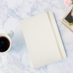 Flash Sale 🔔 JAM Paper Medium Hardcover Notebook with Elastic Band ⌛ -Jam Paper Shop D341619S 5