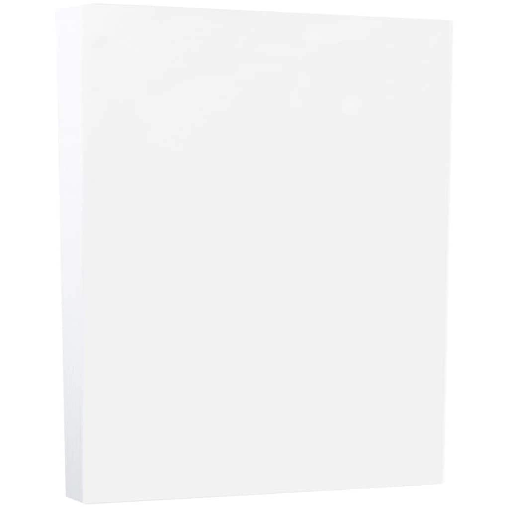 Discount π JAM Paper White 8.5" x 11" Bristol Vellum Cardstock, 100 Sheets β¨ 3 Discount π JAM Paper White 8.5" x 11" Bristol Vellum Cardstock, 100 Sheets β¨