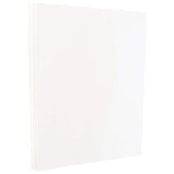 Deals 💯 JAM Paper White Glossy 5" x 7" 80lb. Cover Cardstock, 100 Sheets ⭐