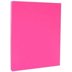 Brand new ⌛ JAM Paper Brite Hue 8.5" x 11" 65lb. Cover Cardstock Pack, 250 Sheets ⭐