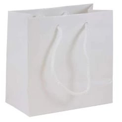 New π― JAM Paper Small Glossy White Gift Bags, 3ct. β