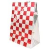 Promo 🌟 JAM Paper Medium Red & Silver Checkered Gift Bags, 24ct. 😀 -Jam Paper Shop D342027S 1