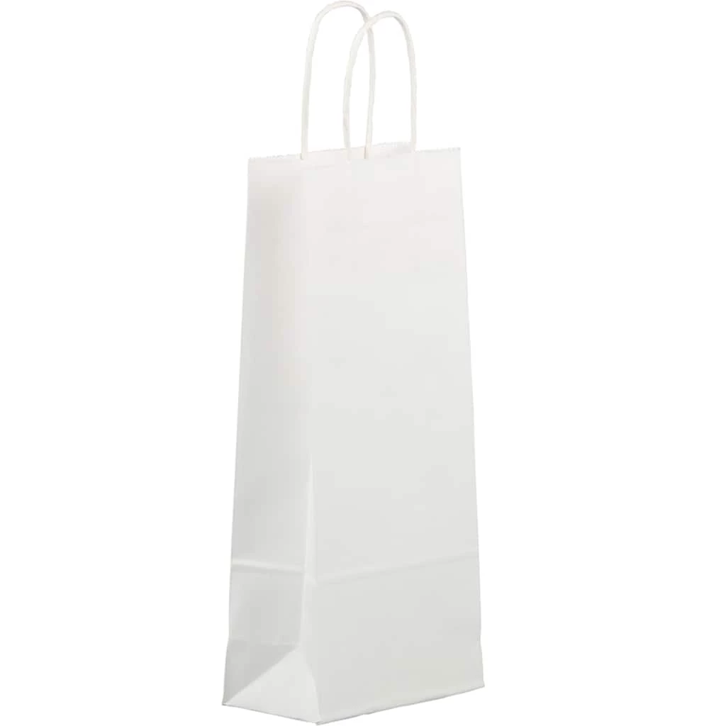 Outlet π₯° JAM Paper White Kraft Paper Wine Gift Bag, 100ct. π₯° 3 Outlet π₯° JAM Paper White Kraft Paper Wine Gift Bag, 100ct. π₯°