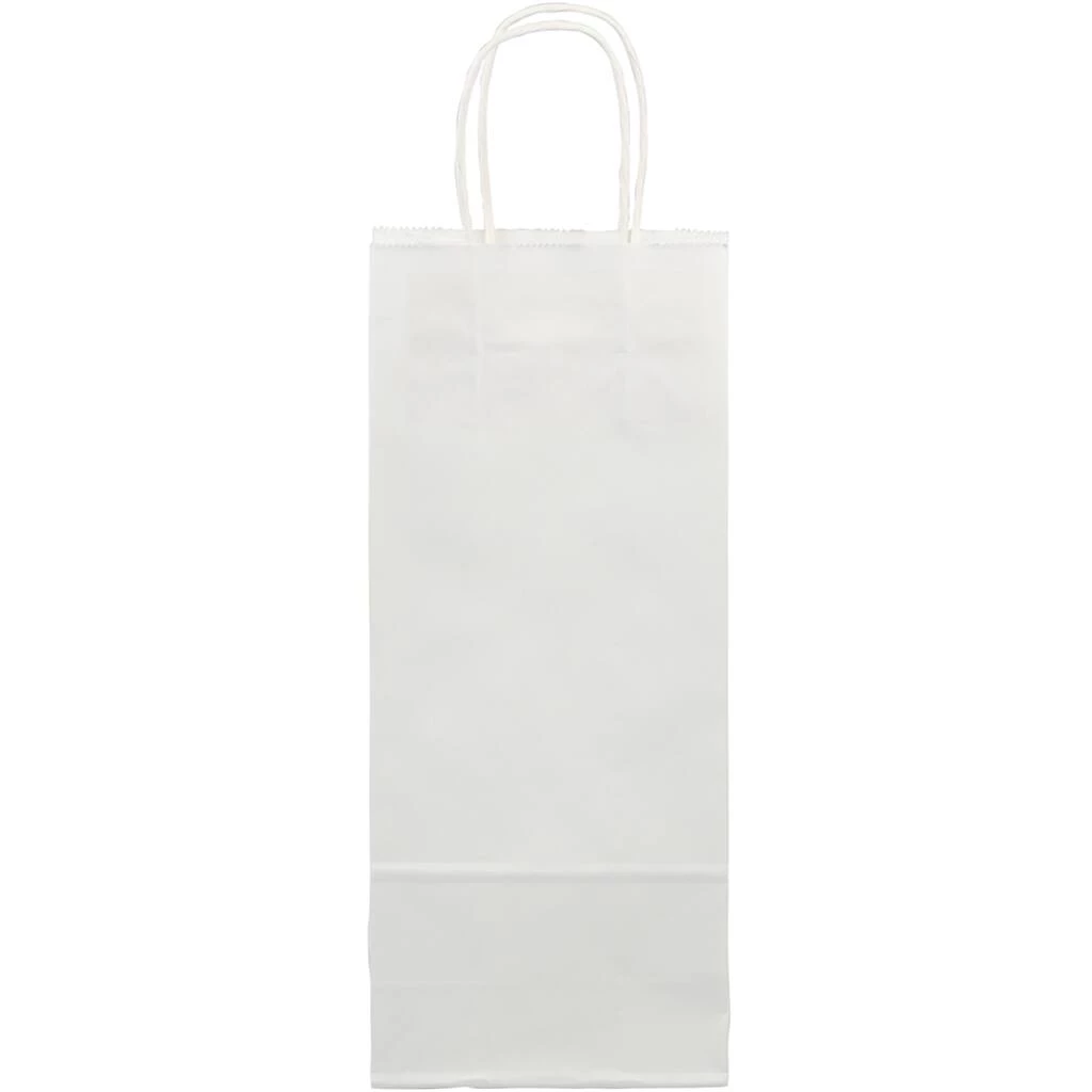 Outlet π₯° JAM Paper White Kraft Paper Wine Gift Bag, 100ct. π₯° 4 Outlet π₯° JAM Paper White Kraft Paper Wine Gift Bag, 100ct. π₯° - Image 2
