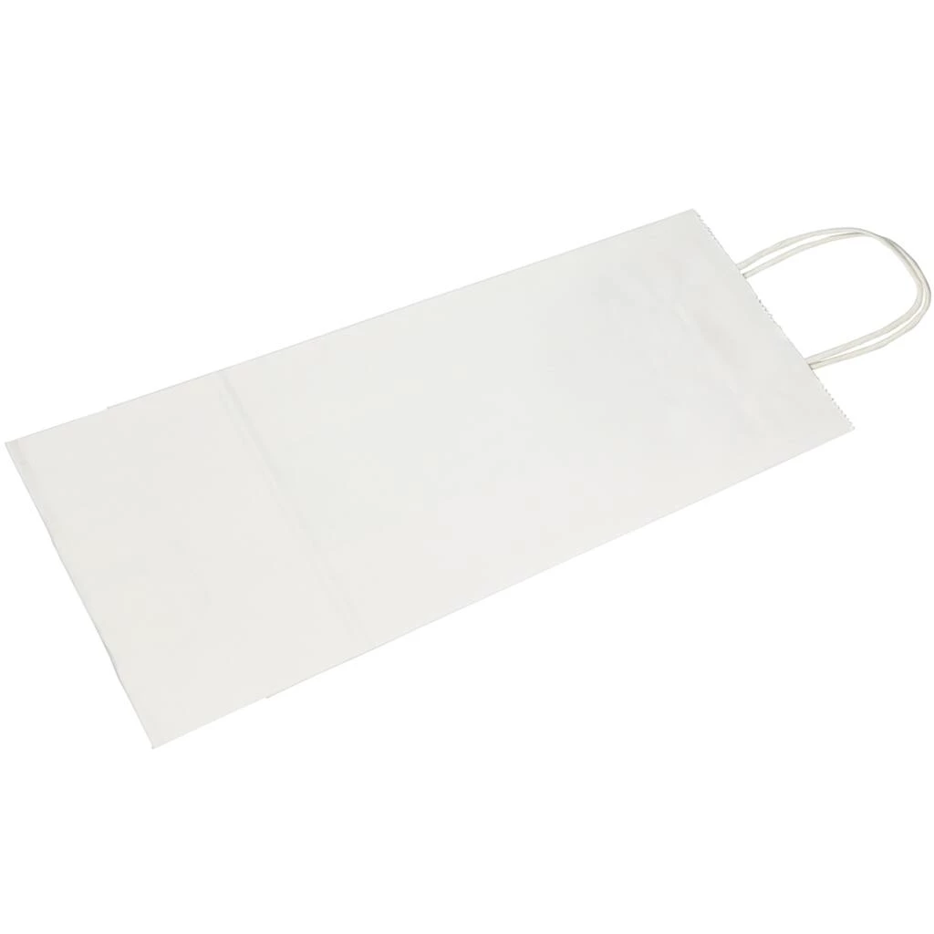 Outlet π₯° JAM Paper White Kraft Paper Wine Gift Bag, 100ct. π₯° 6 Outlet π₯° JAM Paper White Kraft Paper Wine Gift Bag, 100ct. π₯° - Image 4