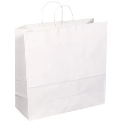 Cheapest 🔔 JAM Paper Extra Large White Kraft Shopping Bags, 250ct. 🎁