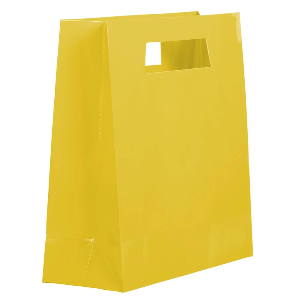 Cheap π JAM Paper Large Yellow Heavy Duty Bags with Trapezoid Handle, 3ct. π― 5 Cheap π JAM Paper Large Yellow Heavy Duty Bags with Trapezoid Handle, 3ct. π― - Image 3