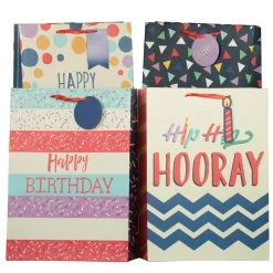 Cheapest 🔔 JAM Paper Jumbo Shapes 🥳 Birthday Gift Bag Assortments, 12ct. 💯