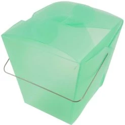 Promo 👏 JAM Paper Green Large Plastic Chinese Takeout Container, 60ct. 😉 -Jam Paper Shop D342274S 3