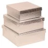 Cheapest π JAM Paper Silver Square Gift Box Nesting Set π 2 Cheapest π JAM Paper Silver Square Gift Box Nesting Set π -Jam Paper Shop D342294S 1