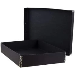 Cheap 🧨 JAM Paper Black Kraft File Box 🔔 -Jam Paper Shop D342323S 3