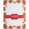 Wholesale 🥰 JAM Paper Poinsettia Border 8.5" x 11" 28lb. 🎄 Christmas Paper, 80 Sheets 🥰 -Jam Paper Shop D342484S 1