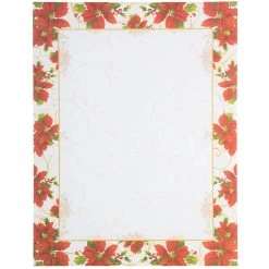 Wholesale π₯° JAM Paper Poinsettia Border 8.5" x 11" 28lb. π Christmas Paper, 80 Sheets π₯° 9 Wholesale π₯° JAM Paper Poinsettia Border 8.5" x 11" 28lb. π Christmas Paper, 80 Sheets π₯° -Jam Paper Shop D342484S 3
