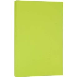 Budget π JAM Paper Ultra Lime Green Bright Hue 8.5" x 14" 24lb. Recycled Colored Legal Paper, 500 Sheets π