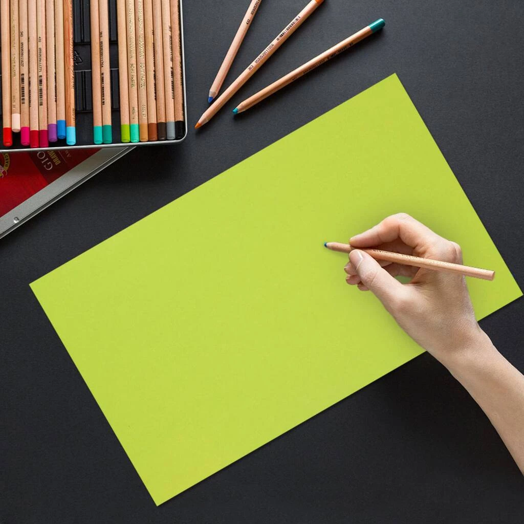 Budget π JAM Paper Ultra Lime Green Bright Hue 8.5" x 14" 24lb. Recycled Colored Legal Paper, 500 Sheets π 4 Budget π JAM Paper Ultra Lime Green Bright Hue 8.5" x 14" 24lb. Recycled Colored Legal Paper, 500 Sheets π - Image 2