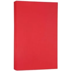 Promo π₯° JAM Paper Red 8.5" x 14" 24lb. Recycled Paper Pack, 500 Sheets βοΈ