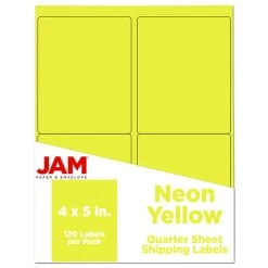 Cheap ✨ JAM Paper Extra Large Shipping Address Label Stickers 💯