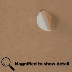 Coupon 🤩 JAM Paper Brown Kraft Circle Label Stickers 🔔 -Jam Paper Shop D342643S 4
