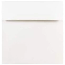 New π€© JAM Paper 8" White Square Invitation Envelopes, 25ct. π