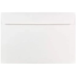 Best Sale 😉 JAM Paper 7" x 10" White Booklet Commercial Envelopes, 50ct. 👍