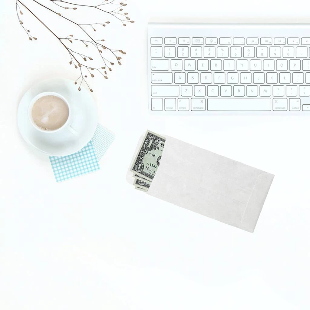 Buy π JAM Paper 3.5" x 6.5" White Tyvek Envelopes, 25ct. π 5 Buy π JAM Paper 3.5" x 6.5" White Tyvek Envelopes, 25ct. π - Image 3