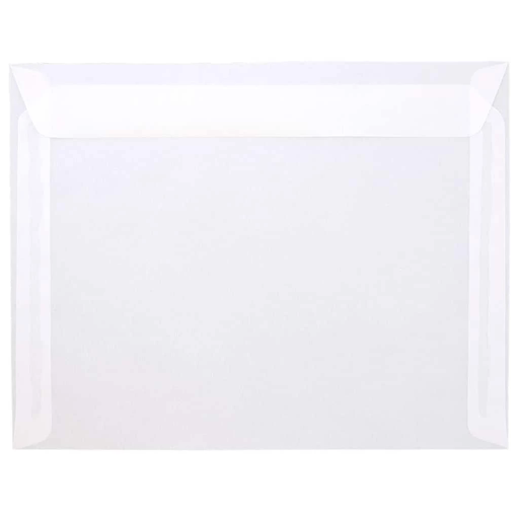 Hot Sale π JAM Paper 9.5" x 12.625" Translucent Clear Vellum Envelopes, 25ct. π₯ 3 Hot Sale π JAM Paper 9.5" x 12.625" Translucent Clear Vellum Envelopes, 25ct. π₯