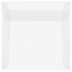 Deals 🧨 JAM Paper 6.5" x 6.5" Clear Translucent Vellum Envelopes, 25ct. 💯