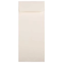 Best Sale 🔥 JAM Paper 4.5" x 10.375" Natural White Wove Business Envelopes, 50ct. 🧨
