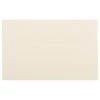 Best Sale 🎁 JAM Paper A10 Natural White Pinstripe Strathmore Invitation Envelopes, 25ct. 👍 -Jam Paper Shop D343192S 1