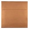 Brand new 🥰 JAM Paper 6.5" x 6.5" Copper Stardream Metallic Invitation Envelopes, 25ct. 🌟