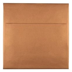 Brand new 🥰 JAM Paper 6.5" x 6.5" Copper Stardream Metallic Invitation Envelopes, 25ct. 🌟