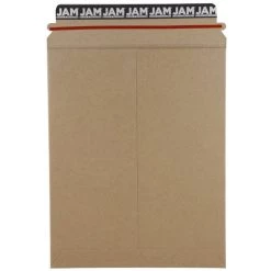 Promo 🔔 JAM Paper 9" x 11.5" Brown Kraft Flat Photo Mailer Peel & Seal Closure Envelopes, 6ct. 🌟