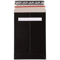 Best reviews of 𧨠JAM Paper 6" x 9" Black Flat Photo Mailer Peel & Seal Closure Envelopes, 6ct. π―