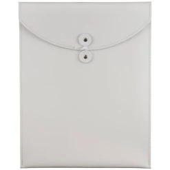 Coupon ⭐ JAM Paper 9.5" x 12.5" Leather Portfolio with Button & String ✨