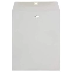 Deals 👏 JAM Paper 15" x 20" Gray Open End Clasp Envelopes, 125ct. 😉