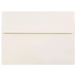 Outlet 🔥 JAM Paper A7 Genesis Milkweed Recycled Invitation Envelopes, 50ct. 🎁