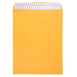 Brand new βοΈ JAM Paper 12" x 15.5" Brown Kraft Recycled Peel & Seal Closure Envelopes, 500ct. β