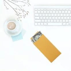 Outlet β€οΈ JAM Paper 3.5" x 6.5" Brown Kraft Recycled Coin Business Envelopes, 100ct. π 8 Outlet β€οΈ JAM Paper 3.5" x 6.5" Brown Kraft Recycled Coin Business Envelopes, 100ct. π -Jam Paper Shop D343971S 3