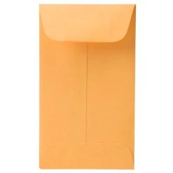 Buy 👍 JAM Paper 2.5" x 4.25" Brown Kraft Manila Coin Envelopes, 100ct. 🤩