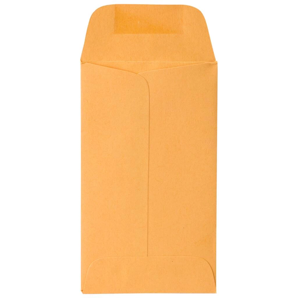 Buy π JAM Paper 2.5" x 4.25" Brown Kraft Manila Coin Envelopes, 100ct. π€© 4 Buy π JAM Paper 2.5" x 4.25" Brown Kraft Manila Coin Envelopes, 100ct. π€© - Image 2