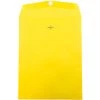 Coupon 🔔 JAM Paper 10" x 13" Yellow Recycled Clasp Closure Envelopes, 50ct. 🛒