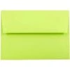Deals 🥰 JAM Paper A7 Ultra Lime Green Invitation Envelopes, 50ct. 💯 -Jam Paper Shop D344057S 1