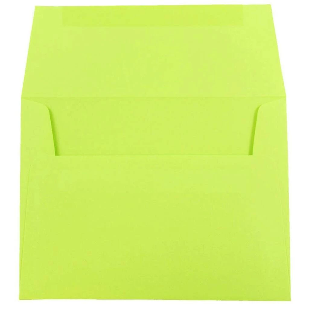 Deals π₯° JAM Paper A7 Ultra Lime Green Invitation Envelopes, 50ct. π― 4 Deals π₯° JAM Paper A7 Ultra Lime Green Invitation Envelopes, 50ct. π― - Image 2