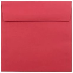 Coupon β JAM Paper 6.5" x 6.5" Red Square Colored Invitation Envelopes, 25ct. π