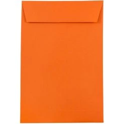 Deals 💯 JAM Paper 6" x 9" Orange Open End Catalog Colored Envelopes, 50ct. 🌟