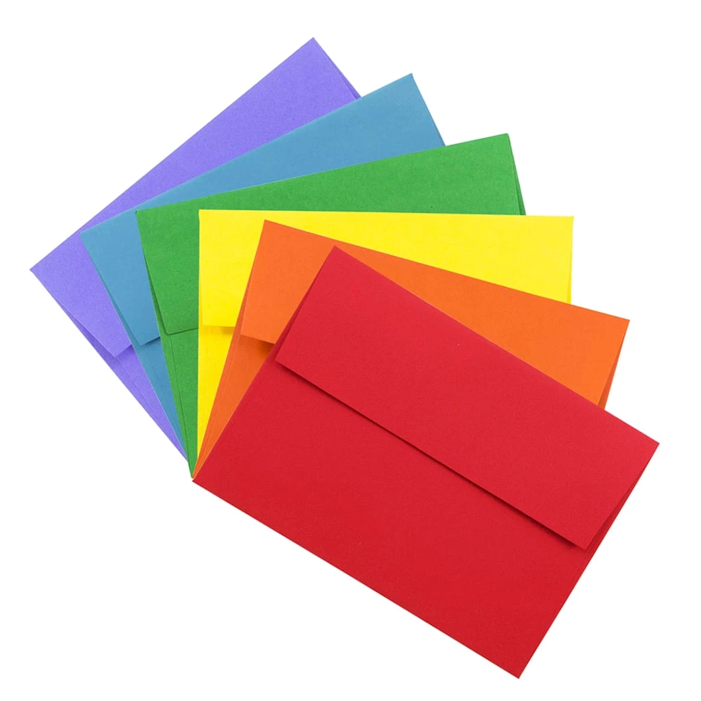 Hot Sale π JAM Paper 4.75" x 6.5" Assorted Colors Invitation Envelopes, 150ct. π 3 Hot Sale π JAM Paper 4.75" x 6.5" Assorted Colors Invitation Envelopes, 150ct. π