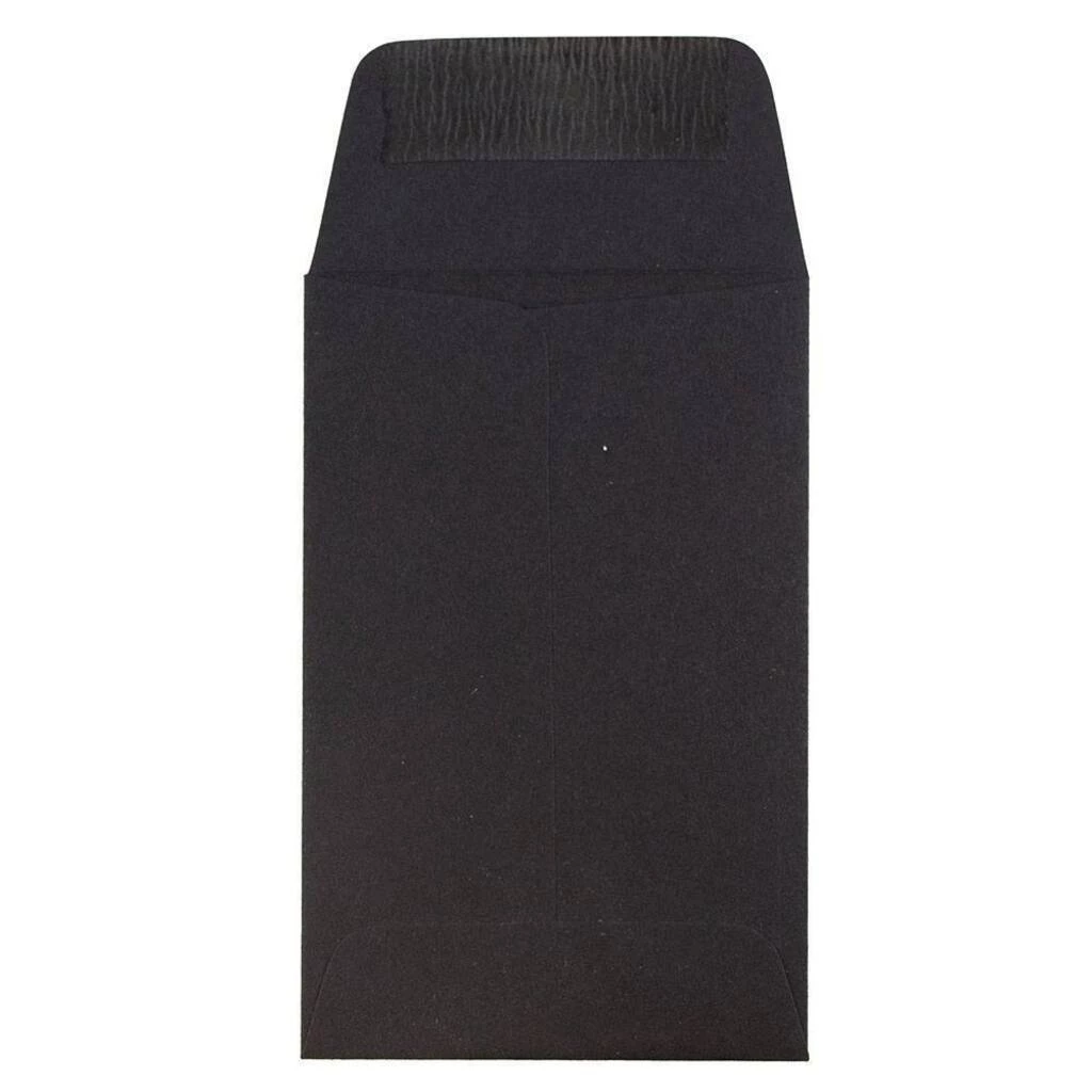Hot Sale ⌛ JAM Paper 2.25" x 3.5" Smooth Black Coin Business Envelopes, 50ct. ✔️ 4 Hot Sale ⌛ JAM Paper 2.25" x 3.5" Smooth Black Coin Business Envelopes, 50ct. ✔️ - Image 2