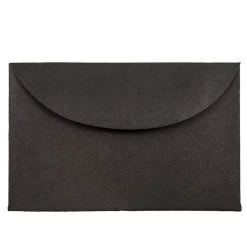 Best deal 😉 JAM Paper 3.63" x 2.38" Black Linen Mini Envelopes, 50ct. ⭐