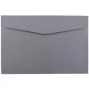 Wholesale 🤩 JAM Paper 6" x 9" Dark Gray Booklet Premium Envelopes, 25ct. 🤩